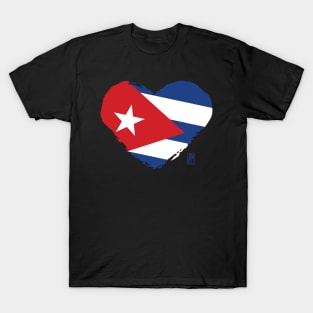I love my country. I love Cuba. I am a patriot. In my heart, there is always the flag of Cuba T-Shirt